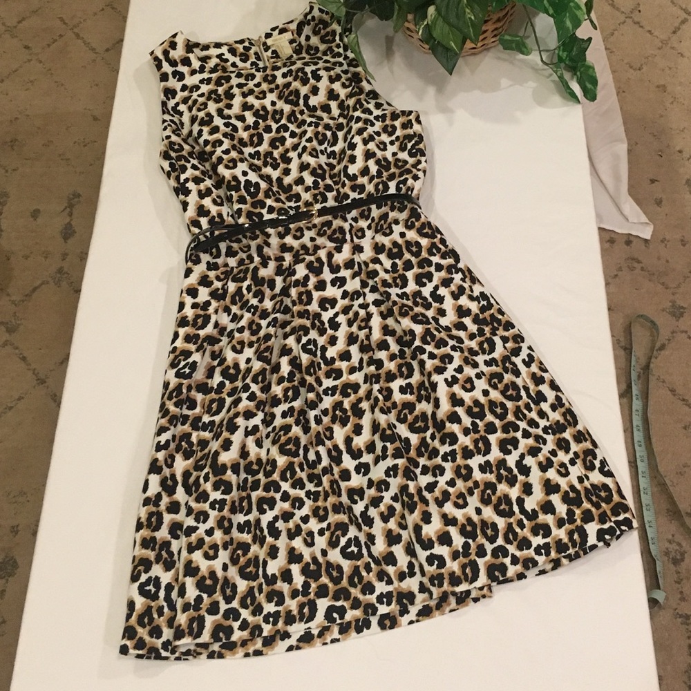Leopard print dress, F21, S